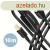 AXAGON ADR-210B USB Repeater Cabel 10m Black