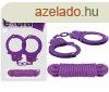  SEX EXTRA - METAL CUFFS & LOVE ROPE PURPLE 