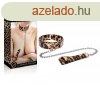  LEOPARD FRENZY COLLAR WITH LEASH 