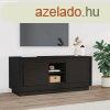 vidaXL fekete szerelt fa TV-szekrny 102x35x45 cm