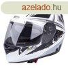 Motoros sisak W-TEC V122 fekete-fehr XL(61-62)