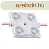 LED modul 1.44W (2835x4/160/IP68) - 6400K hideg fehr