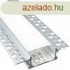 ALP-014 Ezst - Gipszkartonba sllyeszthet alu profil LED s