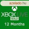 Xbox Live Gold - 12 hnap (Digitlis kulcs - Xbox 360 / Xbox