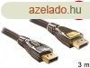 DeLock Cable Displayport 1.2 male > Displayport male 4K 3