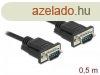 DeLock Serial Cable RS-232 D-Sub9 male to male with narrow p