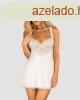  Amor Blanco underwire chemise & thong white   S/M 