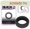Black Velvet - vastagfal pniszgyr (2,6cm) - fekete