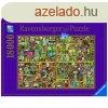 Ravensburger: Puzzle 18 000 db - Varzslatos knyves szekrn