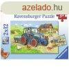 Ravensburger Dolgos mindennapok 2 x 12 db puzzle