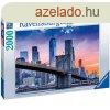 Ravensburger Puzzle 2000 db Brooklynbl Manhattenbe