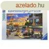 Ravensburger: Puzzle 2000 db - Romantikus este Prizsban