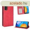 RMPACK Huawei P Smart 2021 Notesz Tok Retro Style Piros