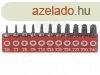 Genius bit kszlet, T-torx (kls), 11 darabos