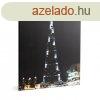 LED-es fali hangulatk&#xE9;p 38 x 48 cm - Burj Khalifa (
