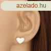 925 ezst flbeval - csillog szv s U bet, stekkeres zr