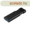 USB drive VERBATIM "Pinstripe" USB 3.0 64 GB feket