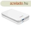 AXAGON EE25-S6 2,5" USB3.0 HDD SATA Screwless Box White