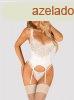  Amor Blanco underwire corset & thong white  S/M 