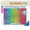 Ravensburger Puzzle 1000 db - Challenge Glitter