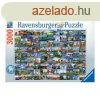 Ravensburger Puzzle 3000 db - 99 gynyr hely Eurpban