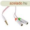 Sandberg Kbel talakt - Headset converter Dual->Single