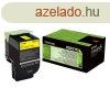 Lexmark CX410/510 toner yellow ORIGINAL 