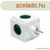 Allocacoc PowerCube Original USB 1202GN/DEOUPC eloszt, 4 al