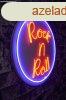 Rock n Roll - Multicolor Dekoratv manyag LED vilgts Mul