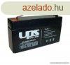 UPS Power 6V, 1,3Ah Zsels, lom akkumultor, gondozsmentes