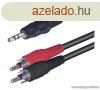 USE A 49 Audio RCA kbel 3,5 mm sztere dug - 2 x RCA dug,