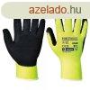 Portwest A340 Hi-Vis Grip mrtott latex vdkeszty srga/fe