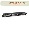 Equip Patch panel - 326425 (24 port, Cat6, 1U, rnykolt, fe