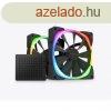 FAN NZXT Aer RGB 2 - 140mm - fekete - Twin Starter Pack - HF