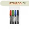 Alkoholos marker kszlet, 1-4mm, vgott hegy, Ico 12, 4 klf