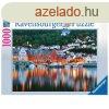 Ravensburger: Puzzle 1000 db - Bergen, Norvgia