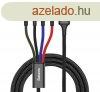 BASEUS tltkbel 4in1 (USB - lightning/2 Type-C/microUSB, g
