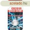 Elem CR2016 lithium 1 db/csomag, akaszts bliszterben Maxell