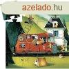 Djeco Mini puzzle - A tzoltaut - The fire truck