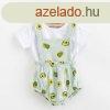 Muslin babakszlet Rvidnadrg s Pl New Baby Avocado