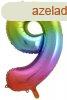 Szivrvny Rainbow 9-es szm flia lufi 85 cm