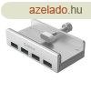 Orico Aluminum Alloy 4 Port USB3.0 Clip-type HUB Silver