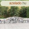 4 db ves horganyzott vas gabion kosr 400x50x40/60 cm