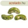 Arcos par Pucagyngy - Opaque Green Splash - 5x10 mm