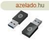 Conceptronic talakt - DONN10G (USB-A 3.0 to USB-C, fekete