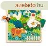 Boldog farm - Fa puzzle 15 db - Puzzlo farm - DJ01825