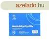 Szabadsgengedly A6 50x2lapos B.18-49/V Bluering