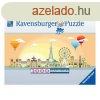 Ravensburger Puzzle 1000 db - Egy nap Prizsban