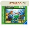 Ravensburger Puzzle 1000 db - Minecraft Mosaic