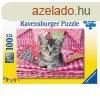 Ravensburger Puzzle 100 db - Aranyos cick